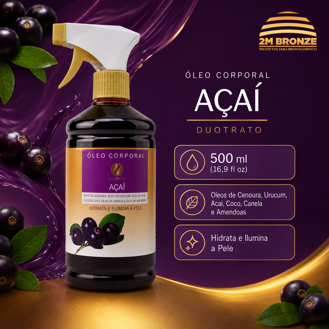 Duotrato Óleo Açaí 500ml
