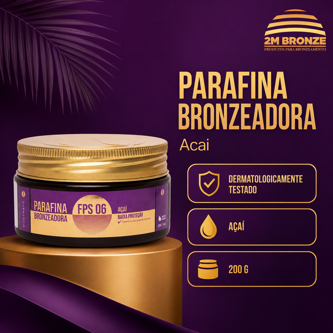 Duotrato Parafina Açaí 200g