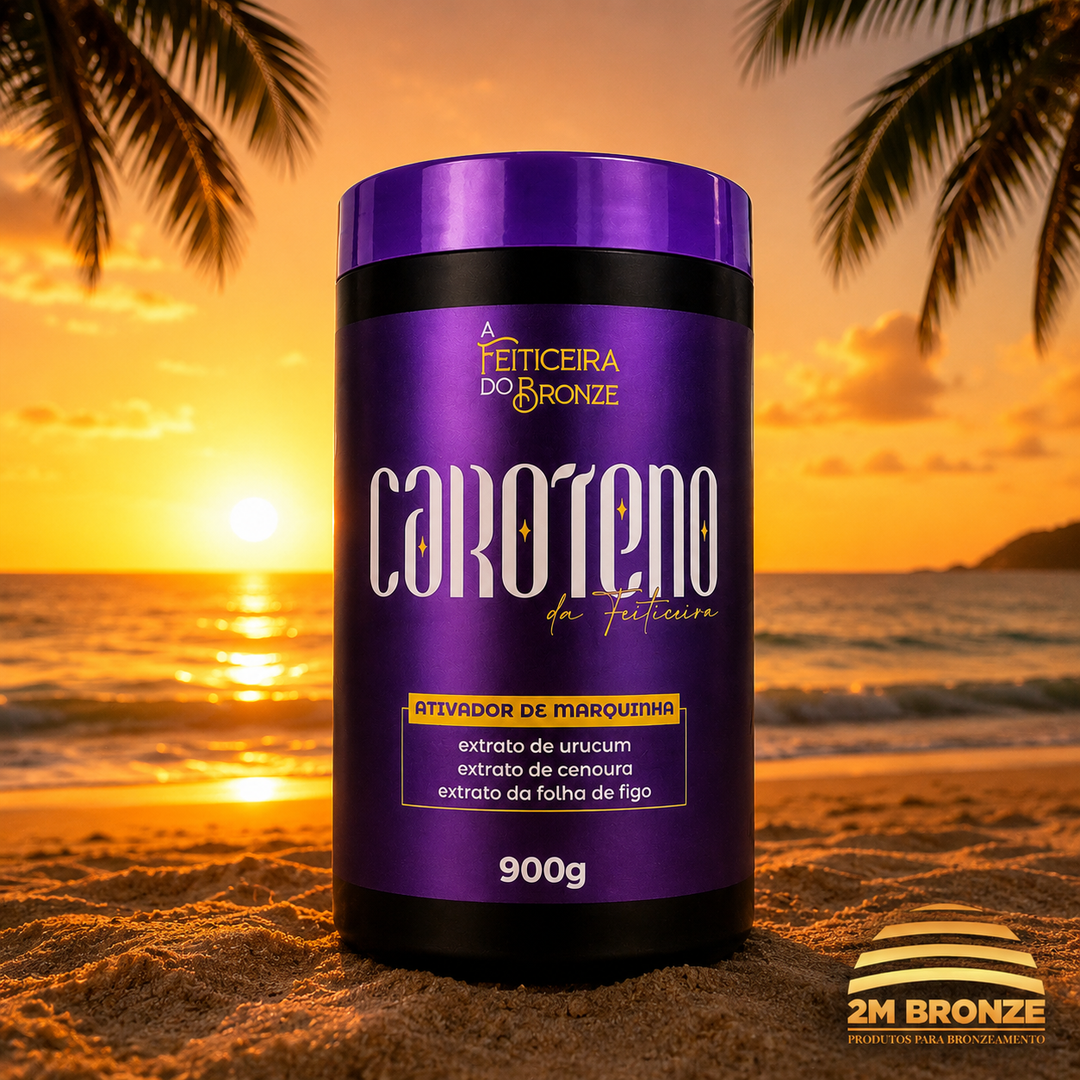 Feiticeira do Bronze Ativador Caroteno Rosa 900g
