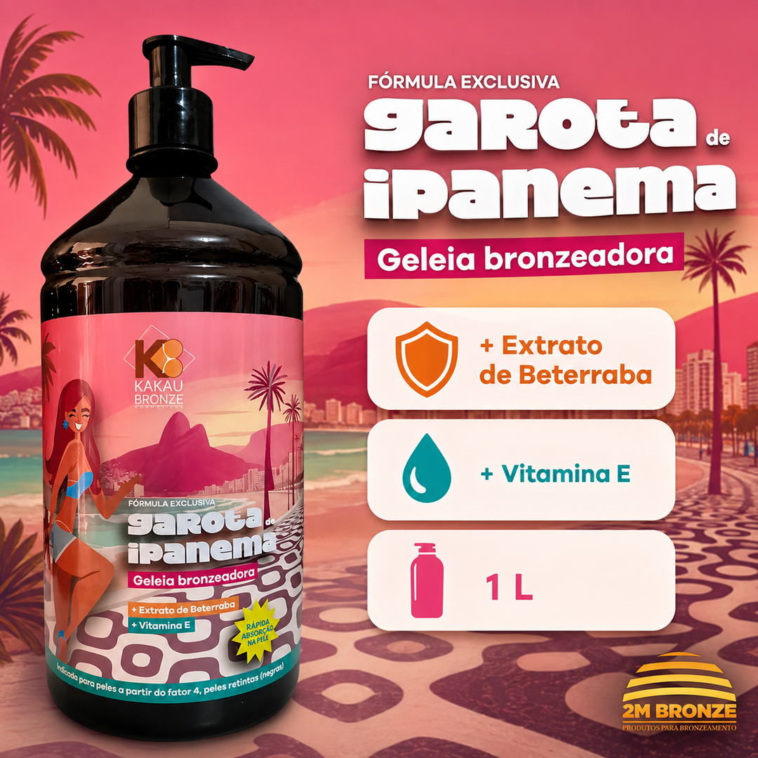Kakau Bronze Geleia Garota de Ipanema 1L