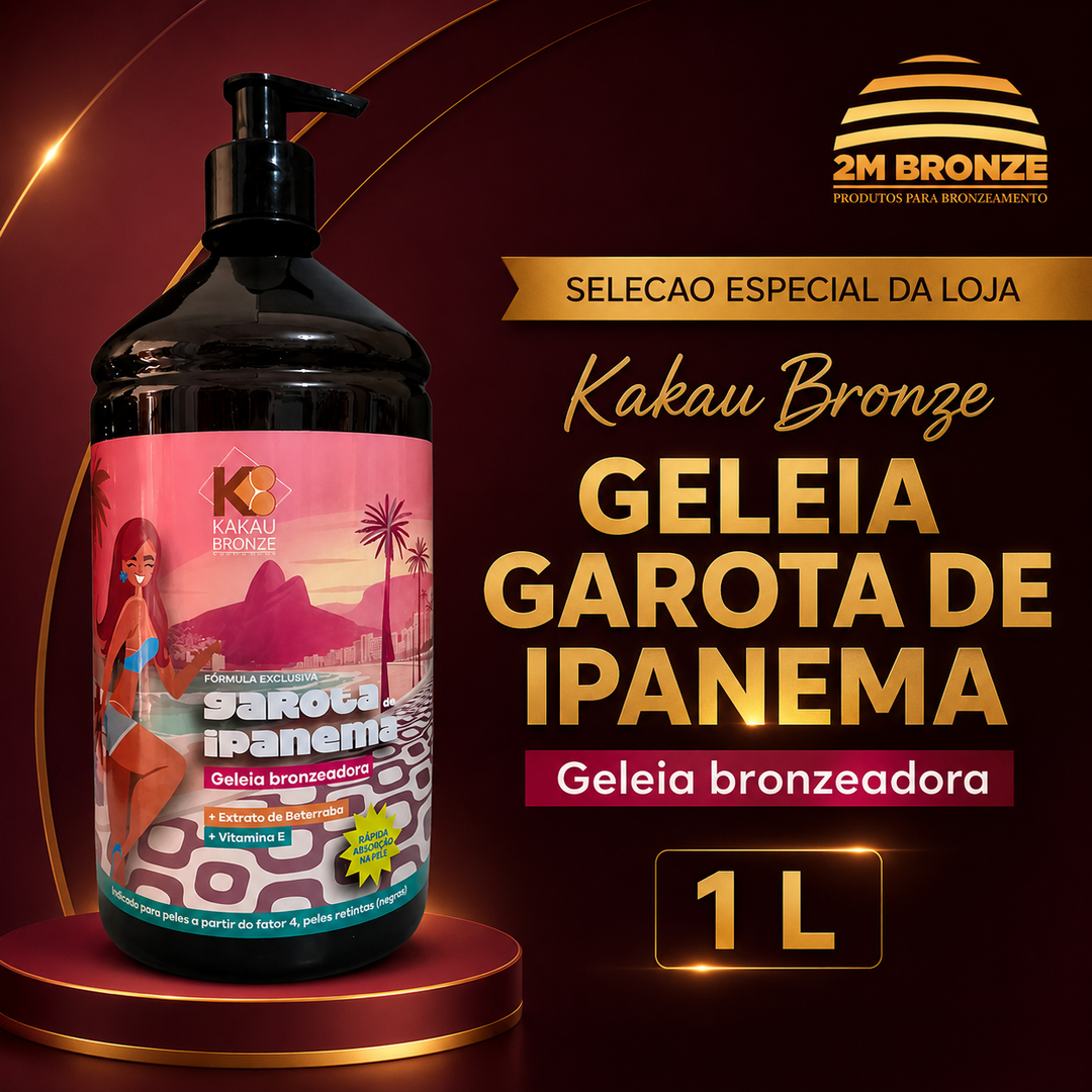 Kakau Bronze Geleia Garota de Ipanema 1L