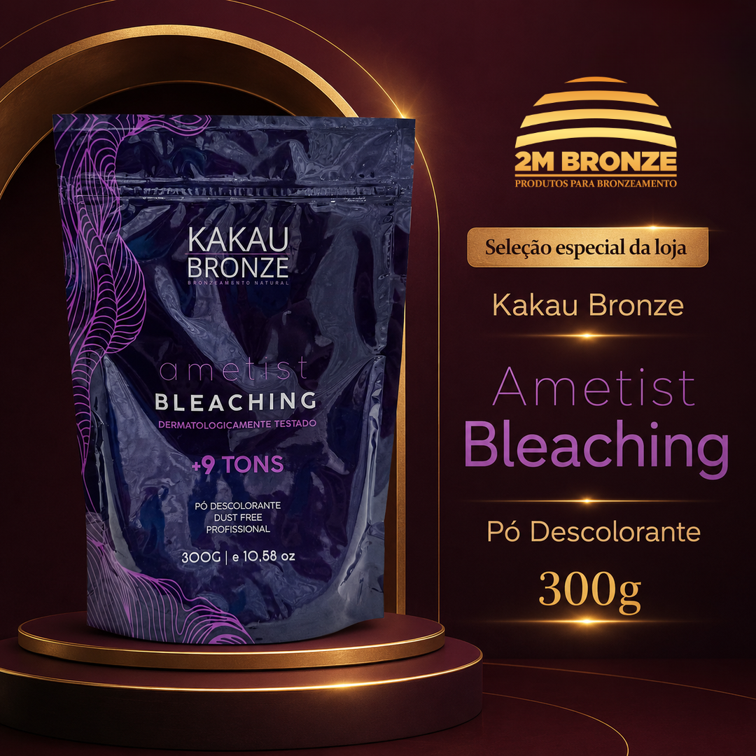 Kakau Bronze Pó Descolorante Ametista 300g