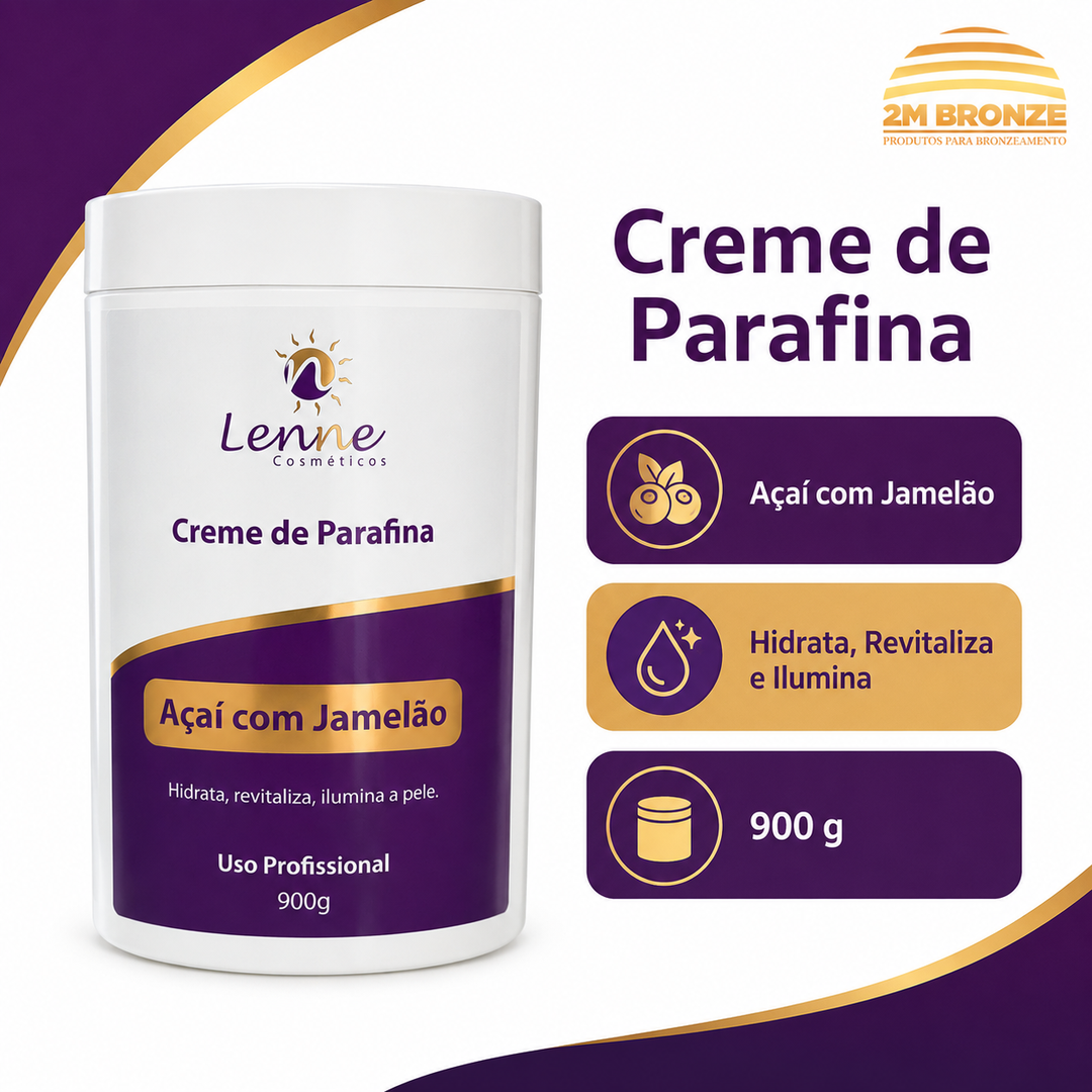 Lenne Parafina Açaí com Jamelão 900g