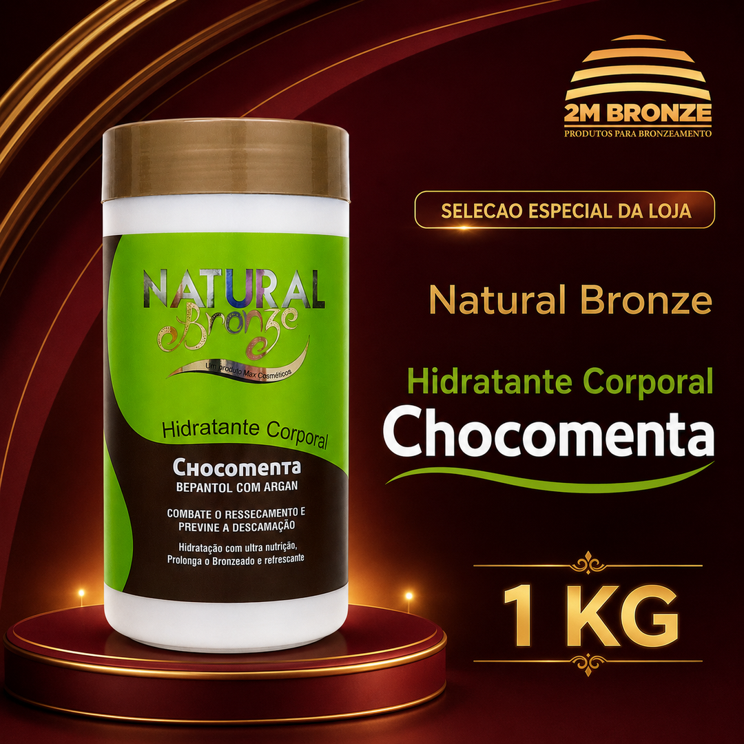 Natural Bronze Hidratante Chocomenta 1kg