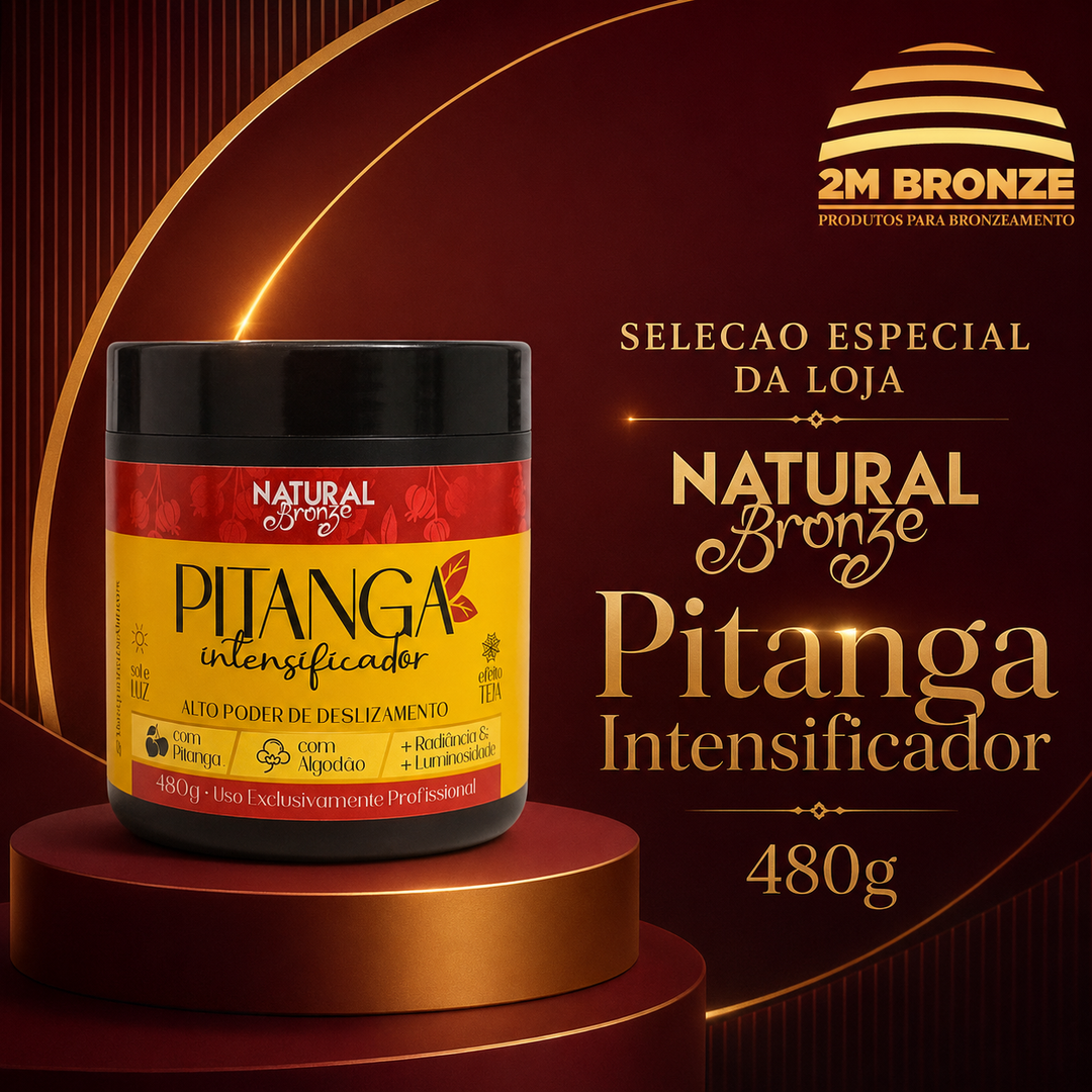 Natural Bronze Intensificador Creme Pitanga 480g