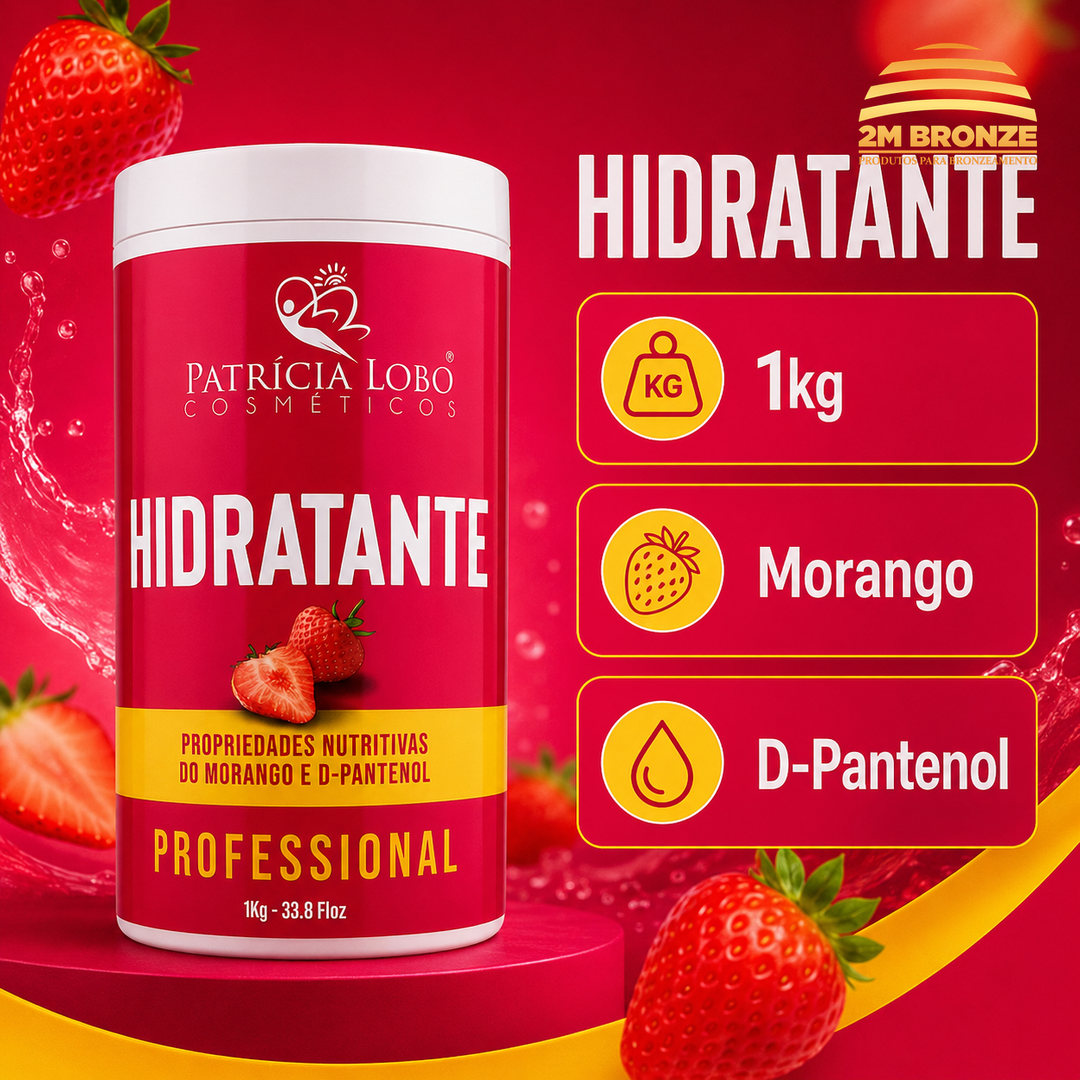 Patrícia Lobo Hidratante Morango 1kg