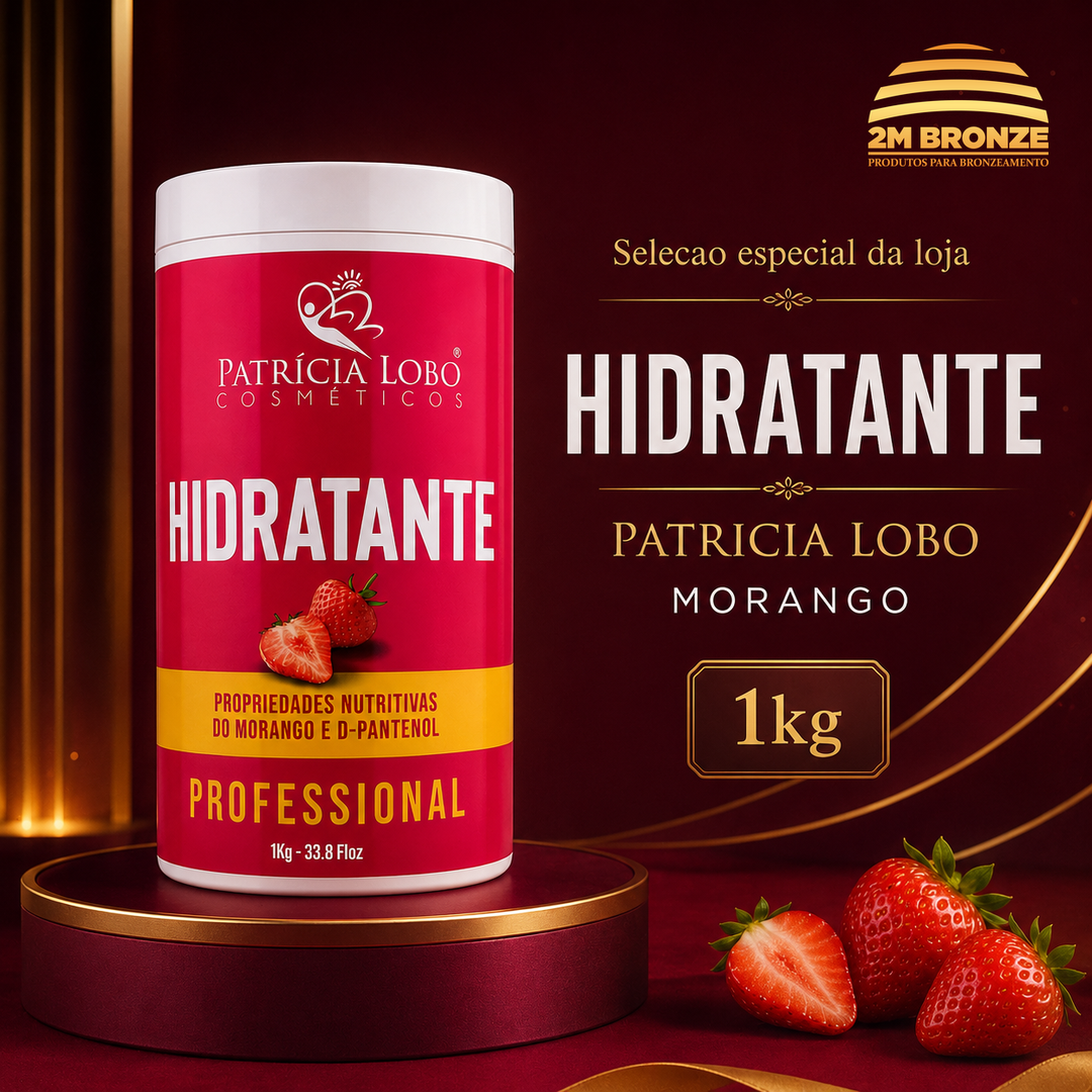 Patrícia Lobo Hidratante Morango 1kg