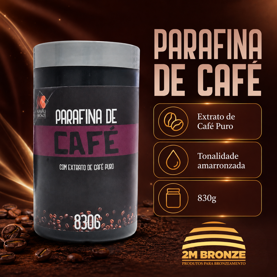 Kakau Bronze Parafina De Café 830g