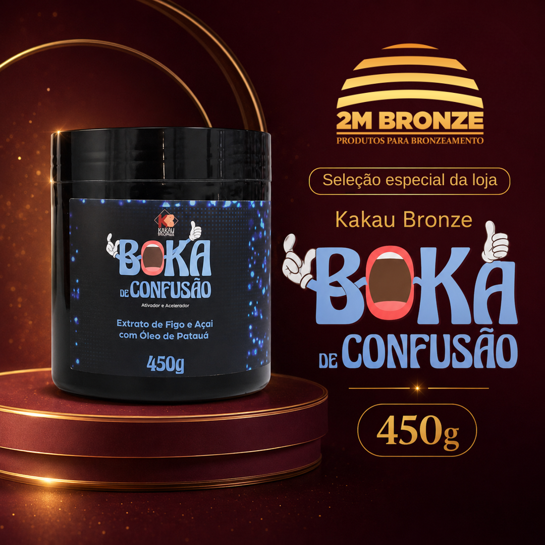Kakau Bronze Boka de Confusão  450g