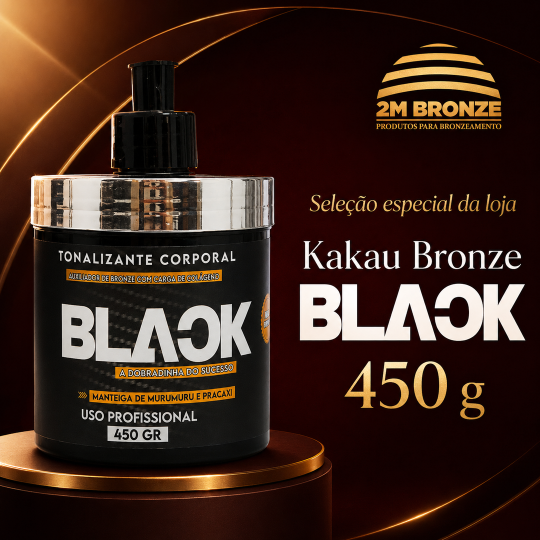 Kakau Bronze Ativador Xuxeta Black 450ml