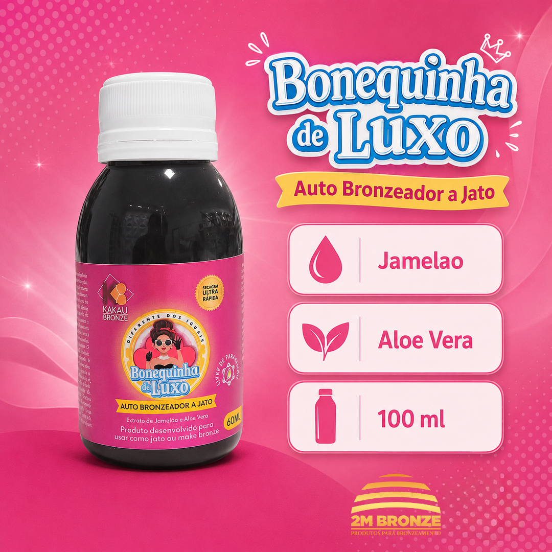 Kakau Bronze Autobronzeador Bonequinha de Luxo 100ml