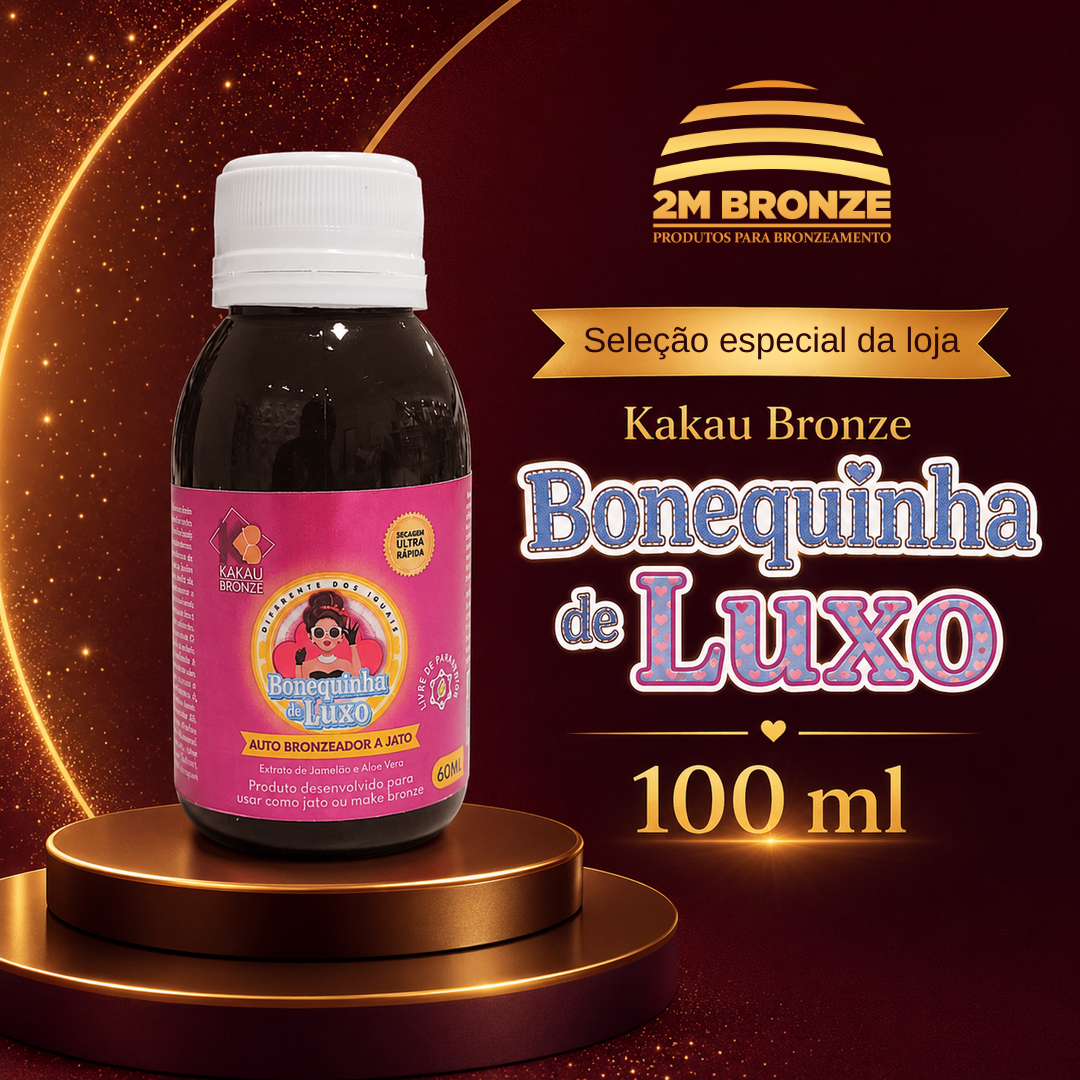 Kakau Bronze Autobronzeador Bonequinha de Luxo 100ml