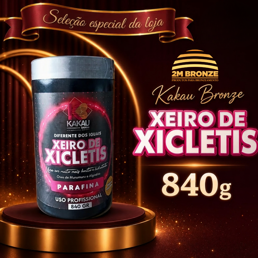 Kakau Bronze Parafina Xeiro de Xicletis 840g