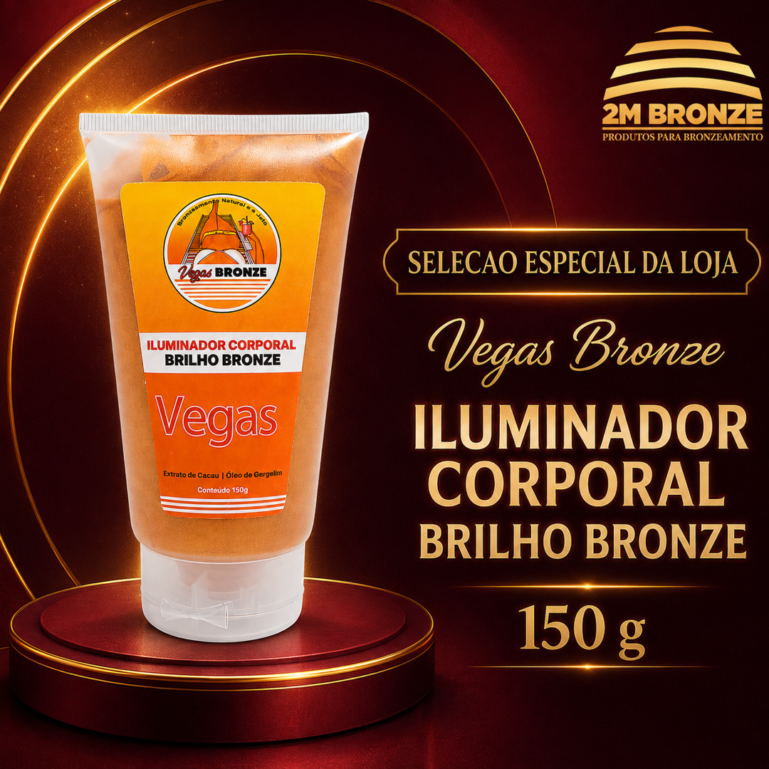 Vegas Bronze Iluminador Corporal 100ml