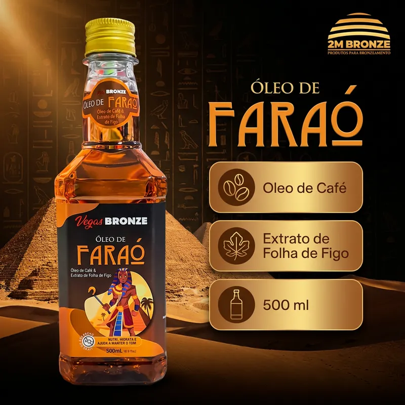 Vegas Bronze Óleo de Faraó 500ml