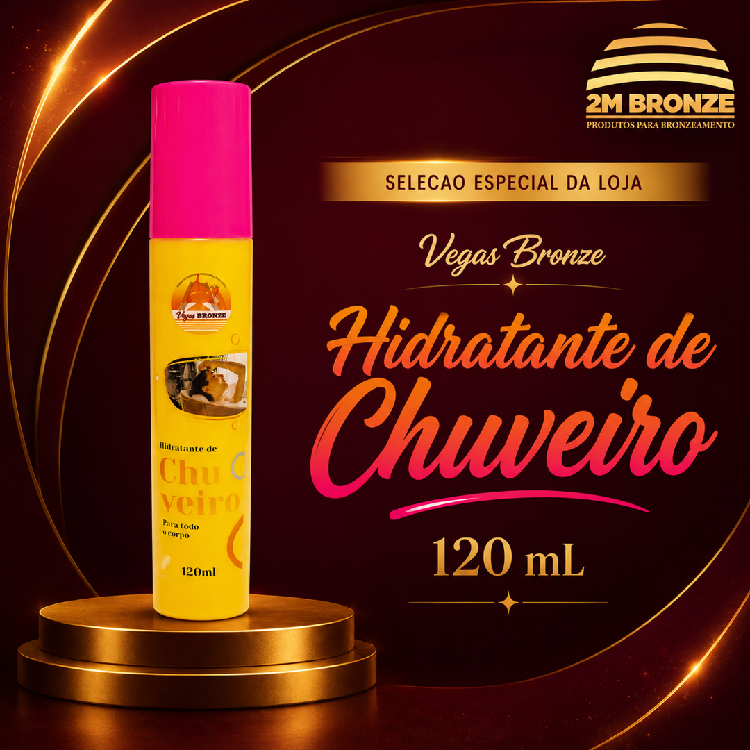 Vegas Bronze Hidratante de Chuveiro 120ml