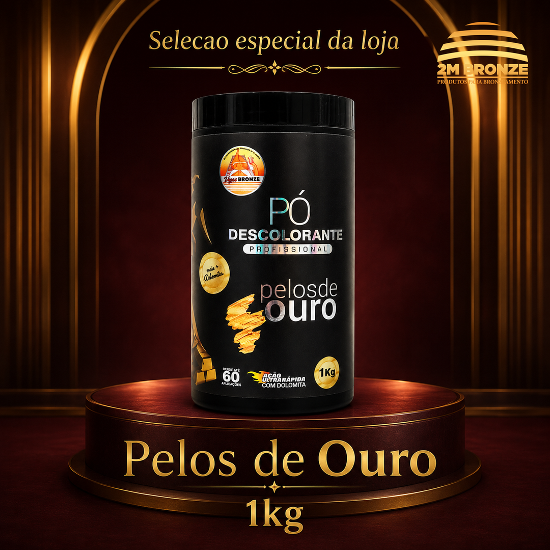 Vegas Bronze Pó Descolorante Pelos de Ouro 1kg