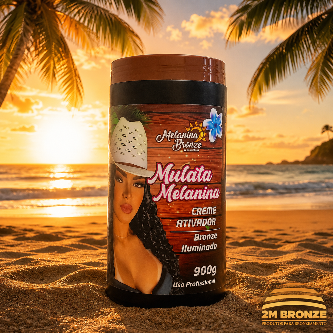 PROMOÇÃO!!! Melanina Bronze Ativador Mulata 900g