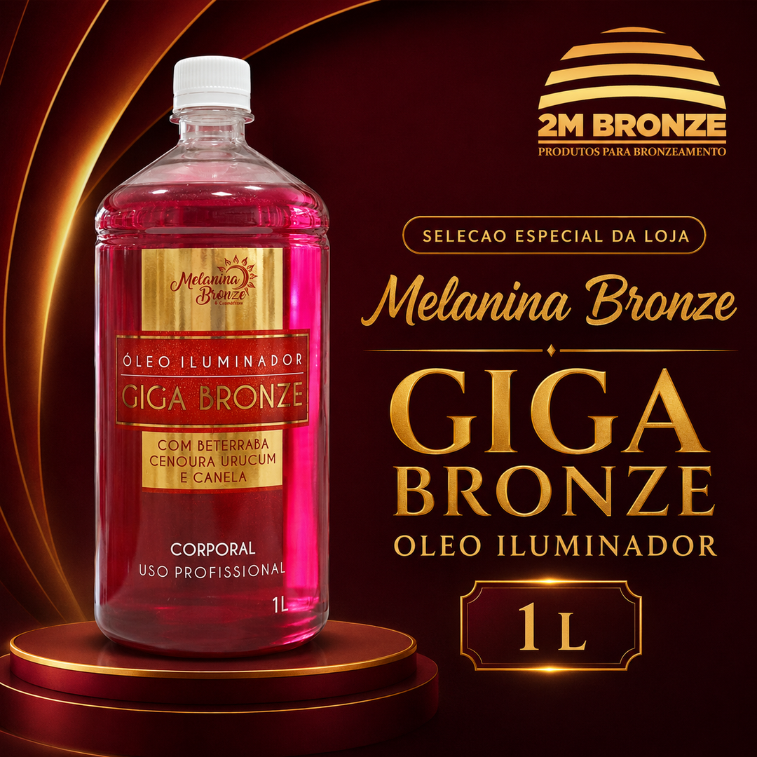 Melanina Bronze Óleo Giga Bronze  1l