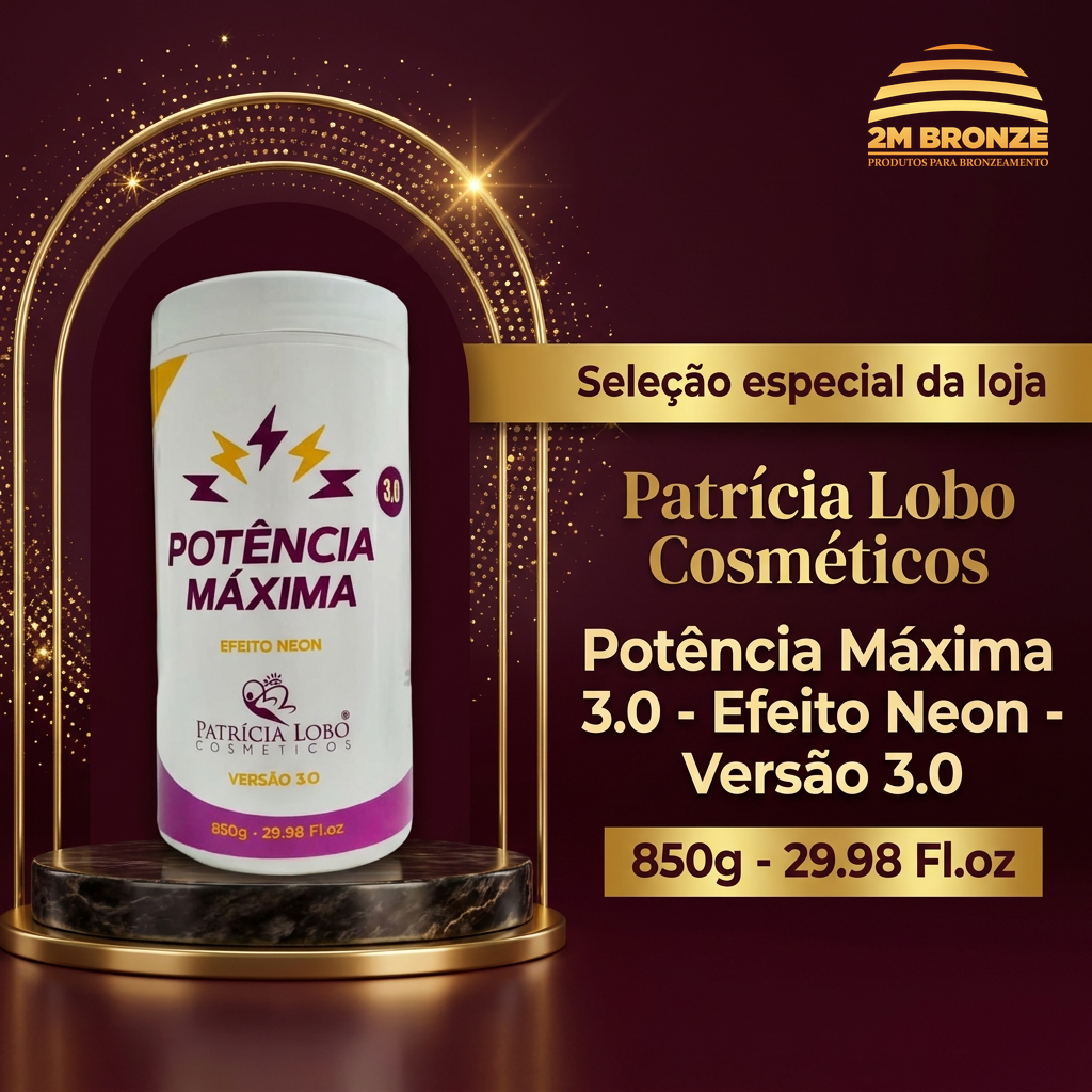Patrícia Lobo Ativador Potência Máxima 3.0 Neon 850g