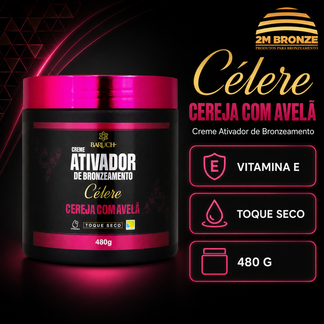 Baruch Ativador Célere Cereja com Avela 480g